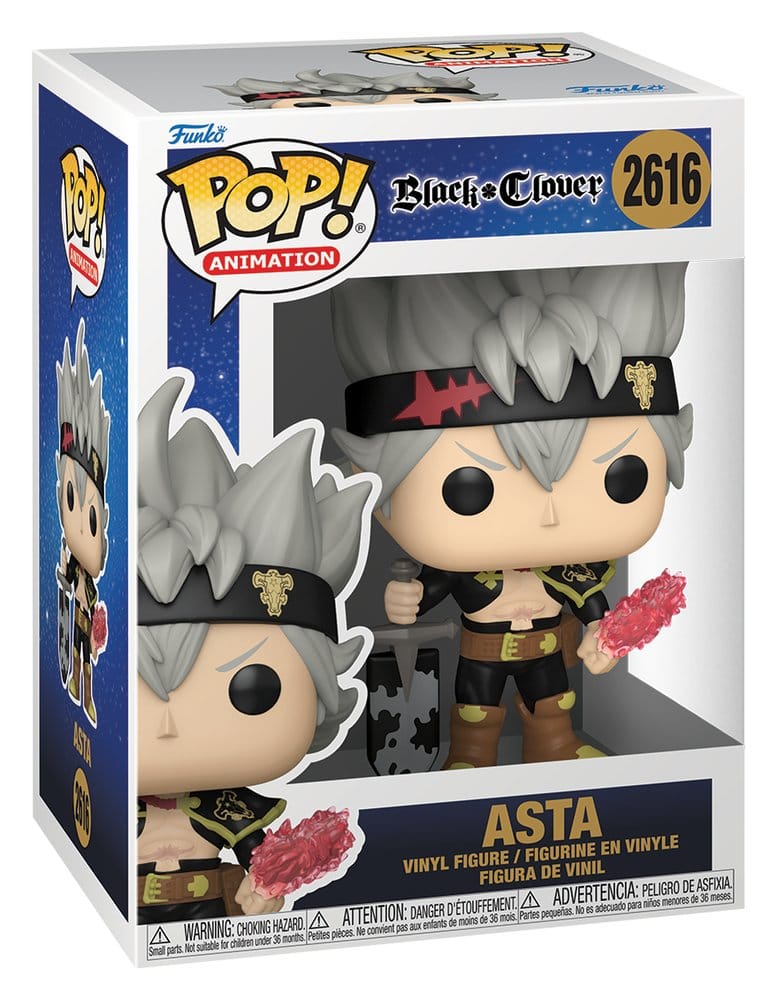 Black Clover - Asta - POP! Animation Vinyl – Bild 2
