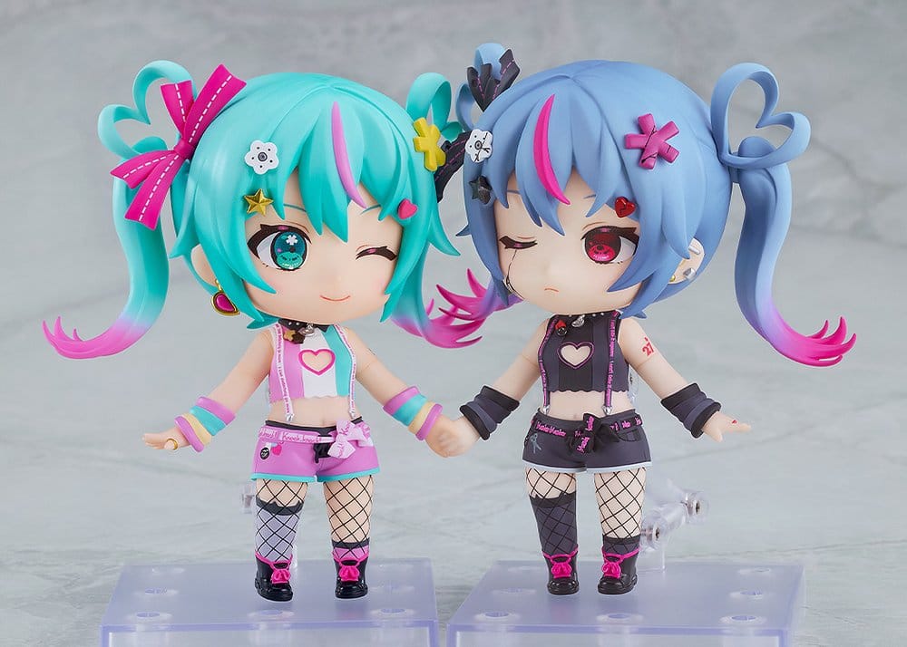 Character Vocal Series - 01: Hatsune Miku PVC Statue Hatsune Miku: DecoMiku (Darkness) - Nendoroid Actionfigur – Bild 5