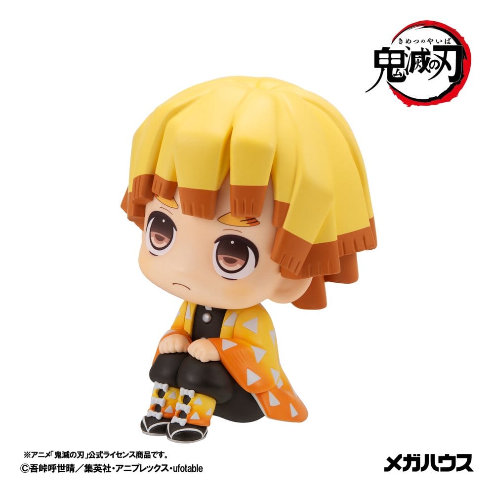 Demon Slayer: Kimetsu no Yaiba - Look Up 2er-Pack Zenitsu Agatsuma Grumpy Ver. & Kaigaku 11 cm (with gift) – Bild 5