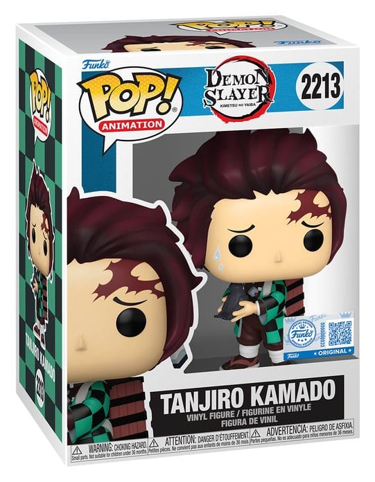 Demon Slayer: Kimetsu no Yaiba - POP! Animation Vinyl Figuren Tanjiro w/Crow – Bild 2