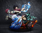 Demon Slayer: Kimetsu no Yaiba - Tanjiro Kamado & Giyu Tomioka & Akaza – Bild 2
