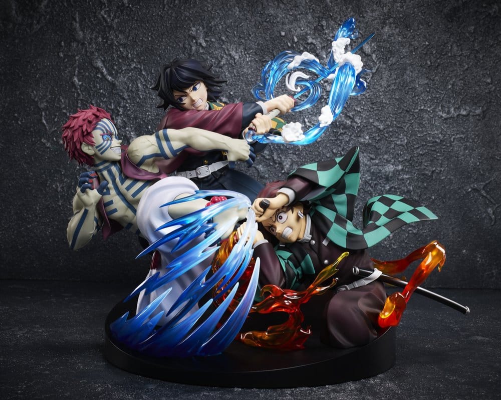 Demon Slayer: Kimetsu no Yaiba - Tanjiro Kamado & Giyu Tomioka & Akaza – Bild 2
