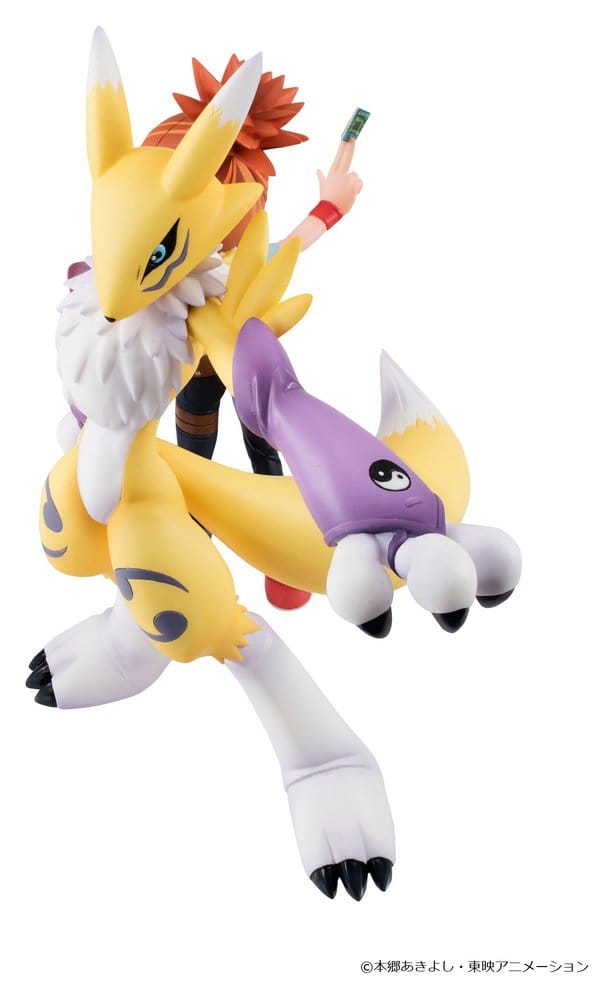 Digimon - Renamon & Ruki Makino 13 cm (Repeat) - Tamers G.E.M. Series – Bild 5
