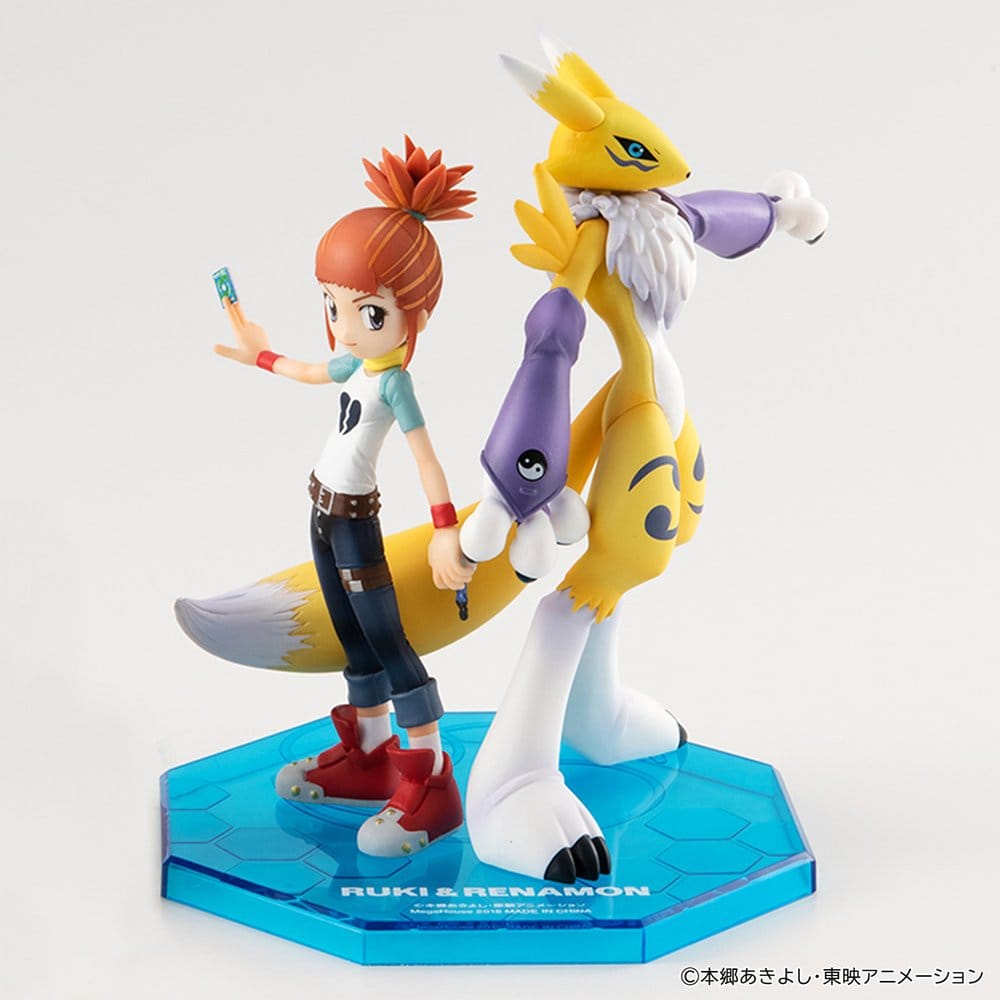 Digimon - Renamon & Ruki Makino 13 cm (Repeat) - Tamers G.E.M. Series – Bild 9