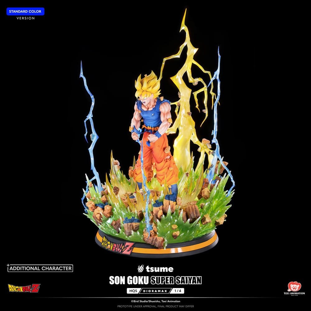 Dragon Ball - Son Goku Super Saiyan 1/4 Scale - Z HQS Dioramax – Bild 14