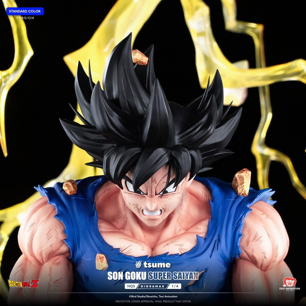 Dragon Ball - Son Goku Super Saiyan 1/4 Scale - Z HQS Dioramax – Bild 4