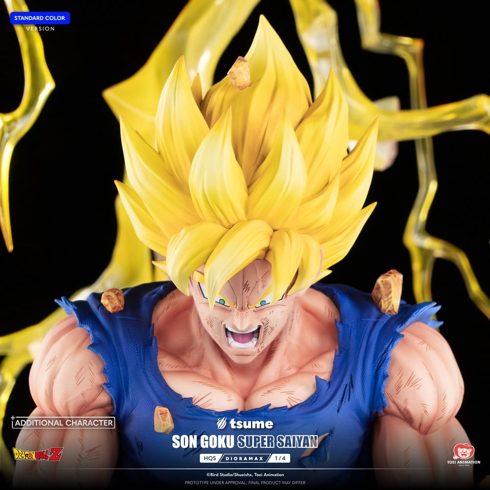 Dragon Ball - Son Goku Super Saiyan 1/4 Scale - Z HQS Dioramax – Bild 5