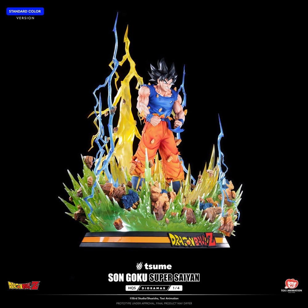 Dragon Ball - Son Goku Super Saiyan 1/4 Scale - Z HQS Dioramax – Bild 6