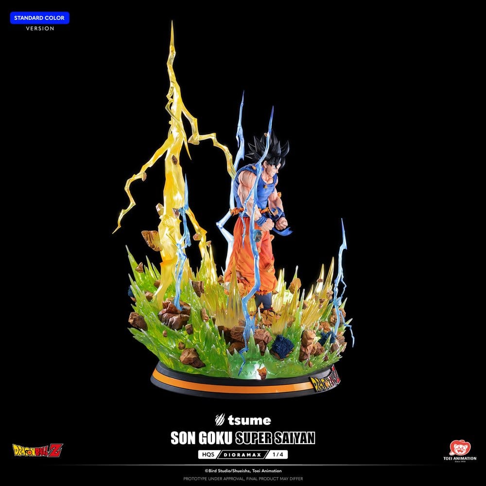 Dragon Ball - Son Goku Super Saiyan 1/4 Scale - Z HQS Dioramax – Bild 9
