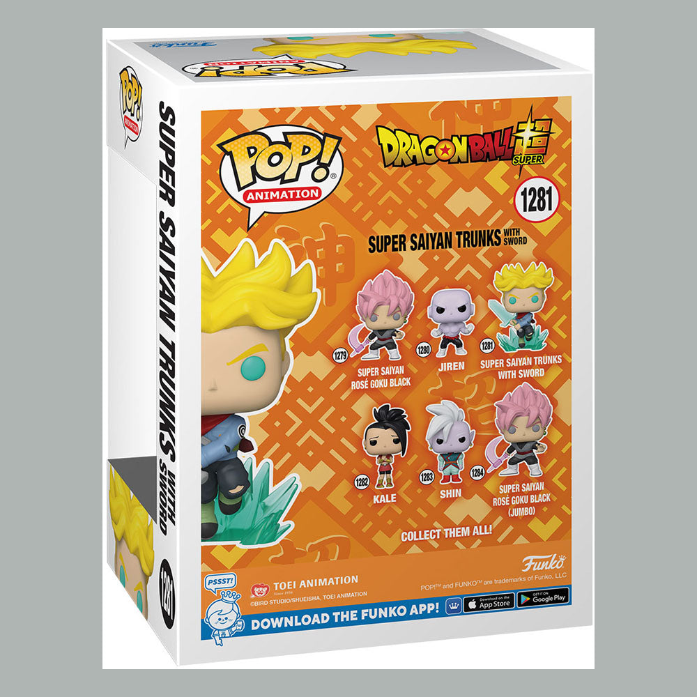 Dragon Ball - SS Trunks w/ Sword - Super POP! Animation Vinyl – Bild 3