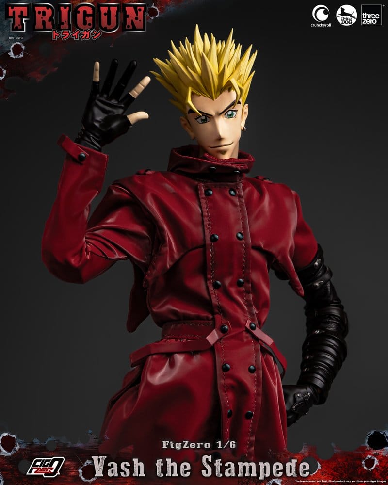 Trigun - FigZero Actionfigur Vash the Stampede 1/6 Scale Figur – Bild 12