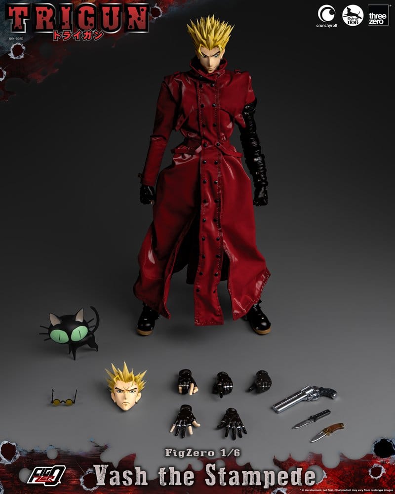 Trigun - FigZero Actionfigur Vash the Stampede 1/6 Scale Figur – Bild 2