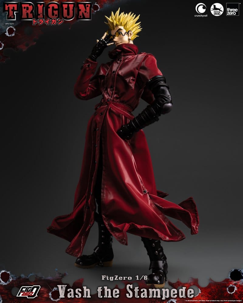 Trigun - FigZero Actionfigur Vash the Stampede 1/6 Scale Figur – Bild 3