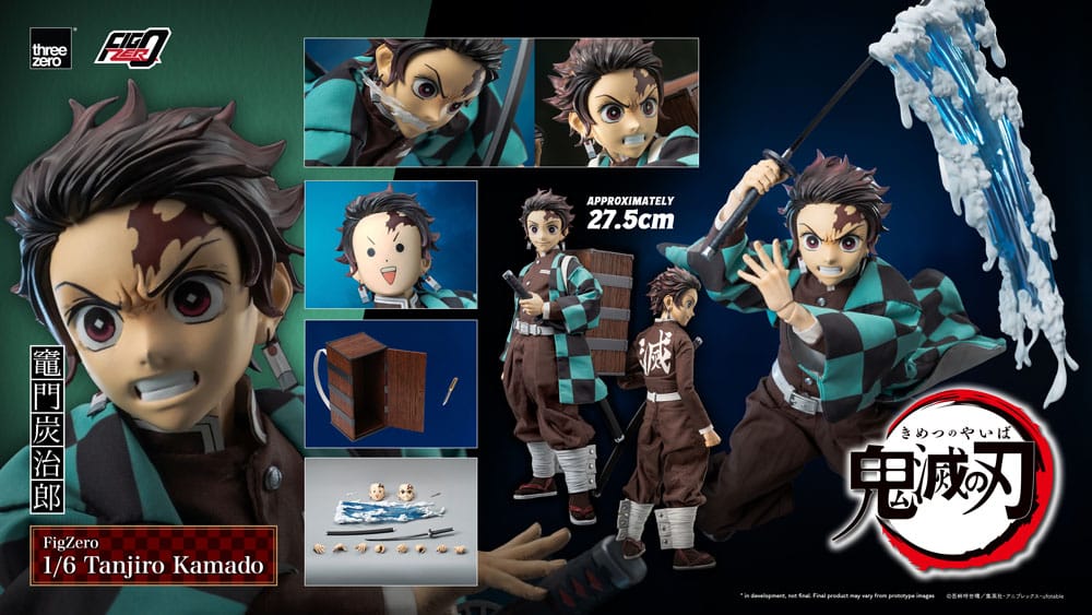 Demon Slayer: Kimetsu no Yaiba - FigZero Actionfigur Tanjiro Kamado 1/6 Scale Figur – Bild 16