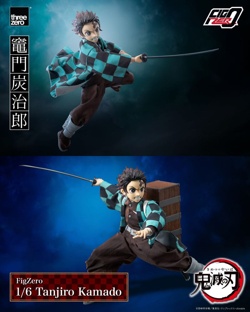 Demon Slayer: Kimetsu no Yaiba - FigZero Actionfigur Tanjiro Kamado 1/6 Scale Figur – Bild 4