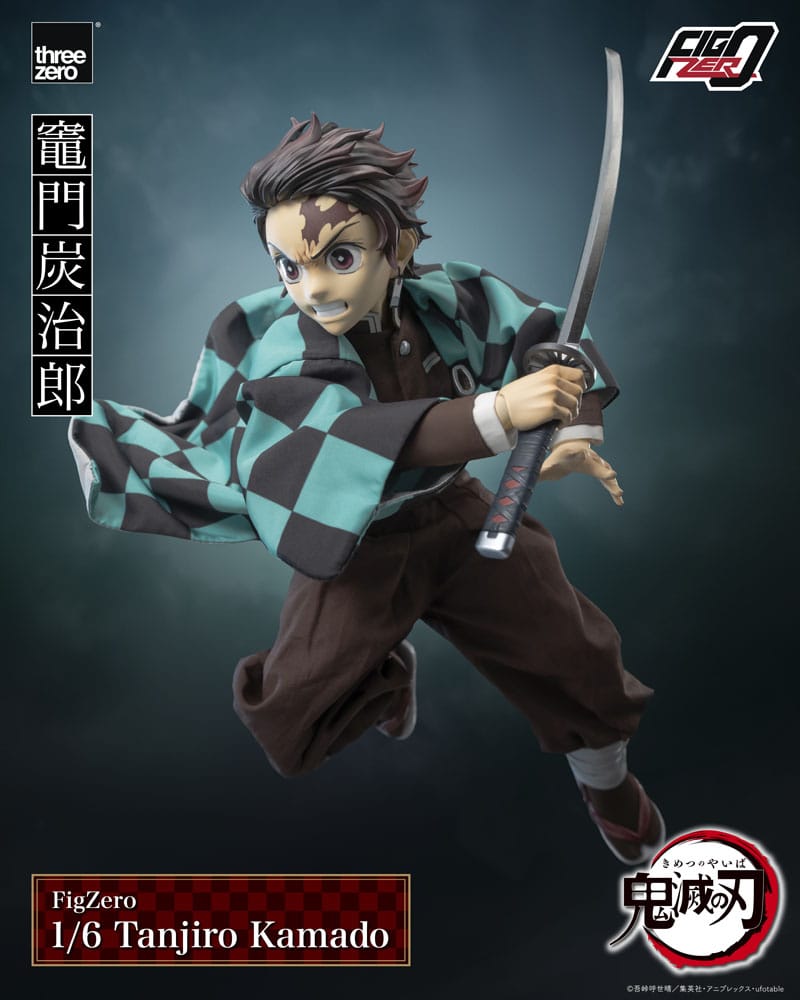 Demon Slayer: Kimetsu no Yaiba - FigZero Actionfigur Tanjiro Kamado 1/6 Scale Figur – Bild 5