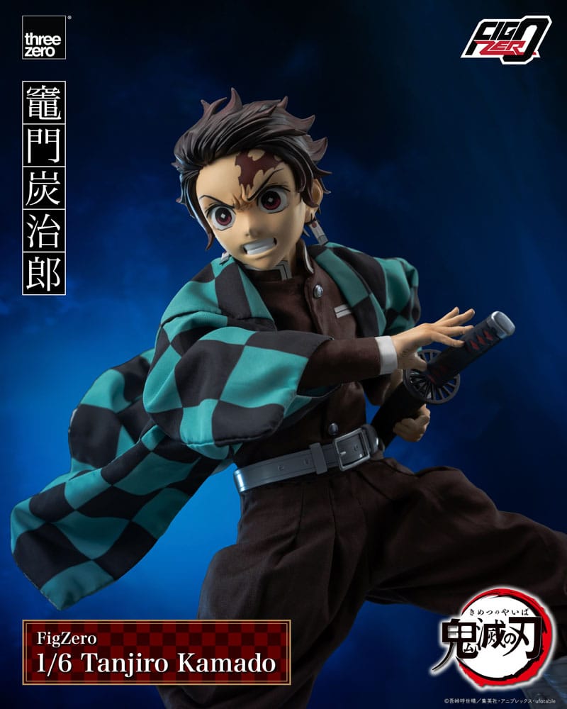Demon Slayer: Kimetsu no Yaiba - FigZero Actionfigur Tanjiro Kamado 1/6 Scale Figur – Bild 7