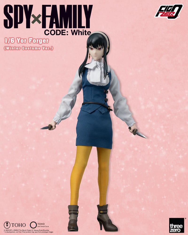 Spy x Family - FigZero Actionfigur Yor Forger (Winter Costume Ver.) 1/6 Scale Figur – Bild 6