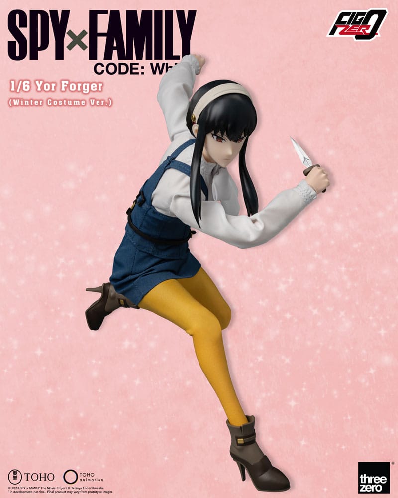 Spy x Family - FigZero Actionfigur Yor Forger (Winter Costume Ver.) 1/6 Scale Figur – Bild 7