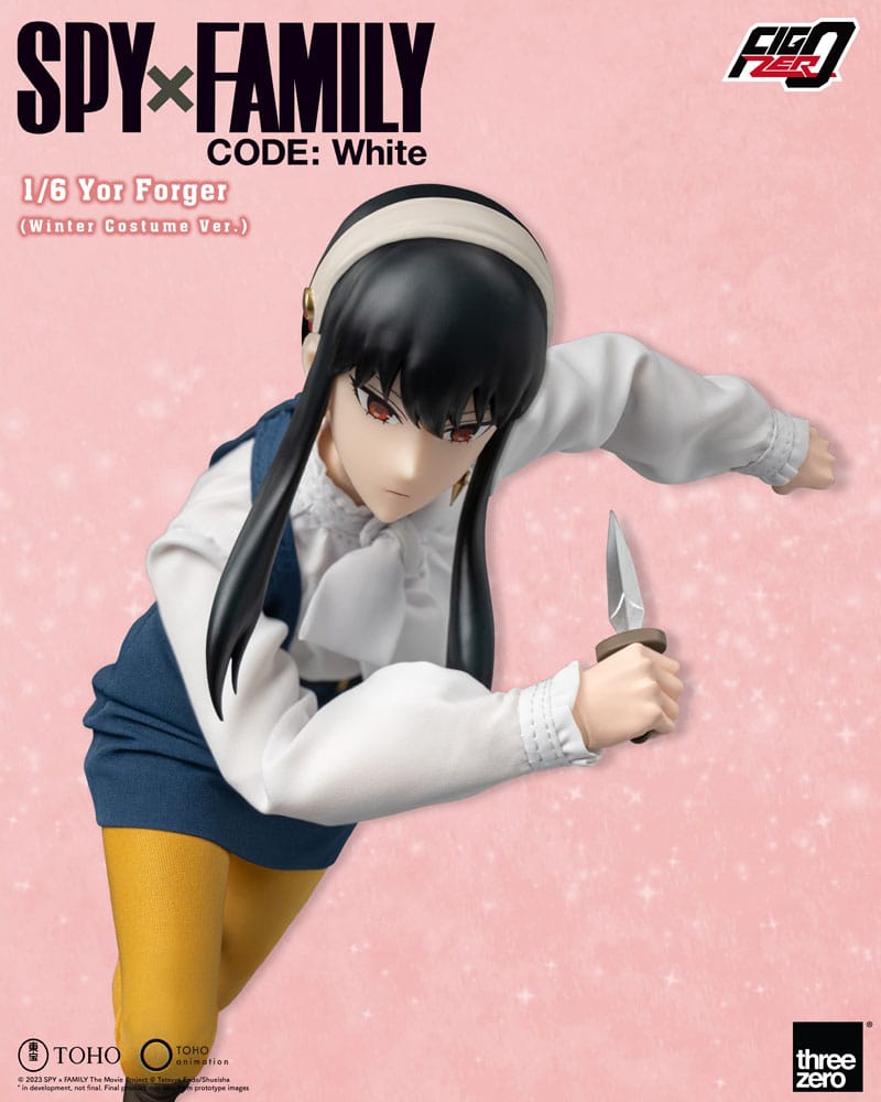Spy x Family - FigZero Actionfigur Yor Forger (Winter Costume Ver.) 1/6 Scale Figur – Bild 8