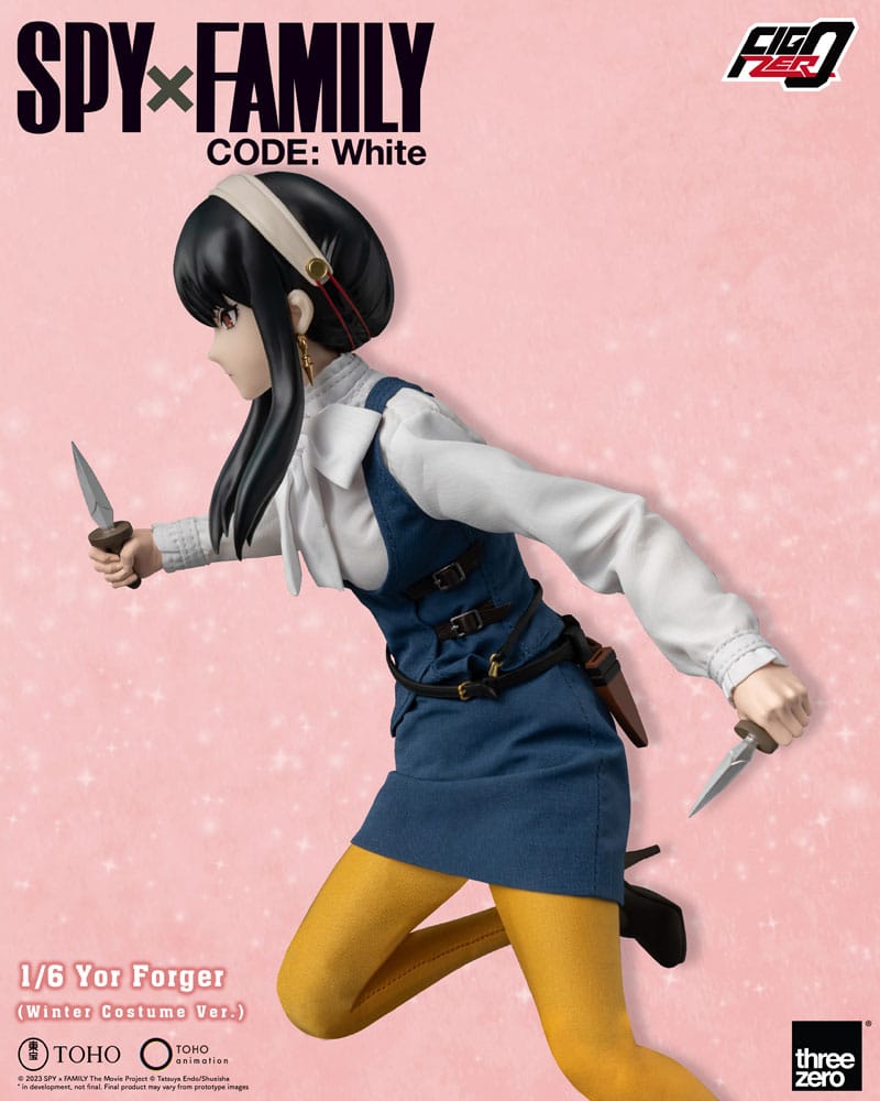 Spy x Family - FigZero Actionfigur Yor Forger (Winter Costume Ver.) 1/6 Scale Figur – Bild 9