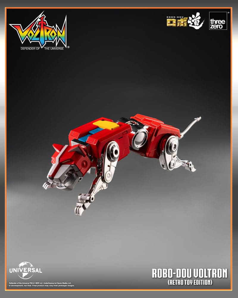 Voltron - Defender of the Universe Robo-Dou Actionfigur Voltron Retro Toy Edition Figur – Bild 10