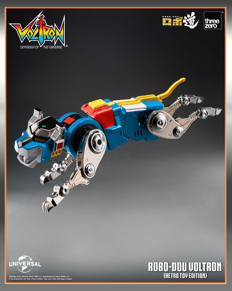 Voltron - Defender of the Universe Robo-Dou Actionfigur Voltron Retro Toy Edition Figur – Bild 12