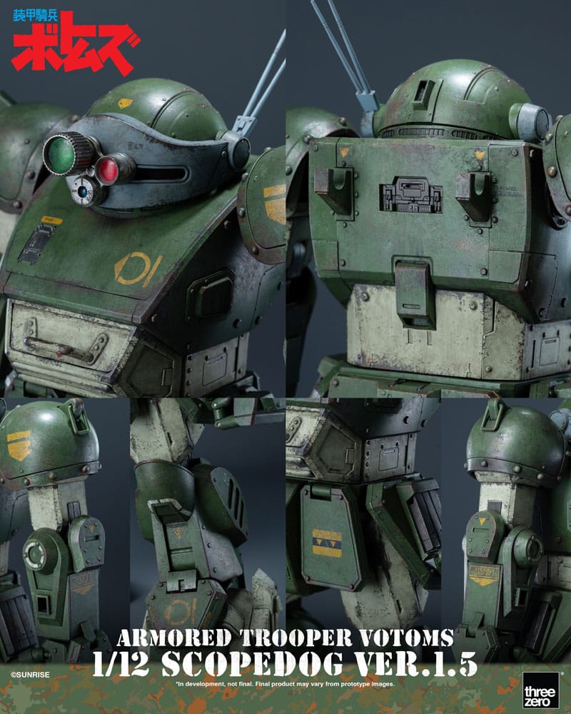 Armored Trooper Votoms - Scopedog Ver.1.5 1/12 Scale Figur – Bild 10
