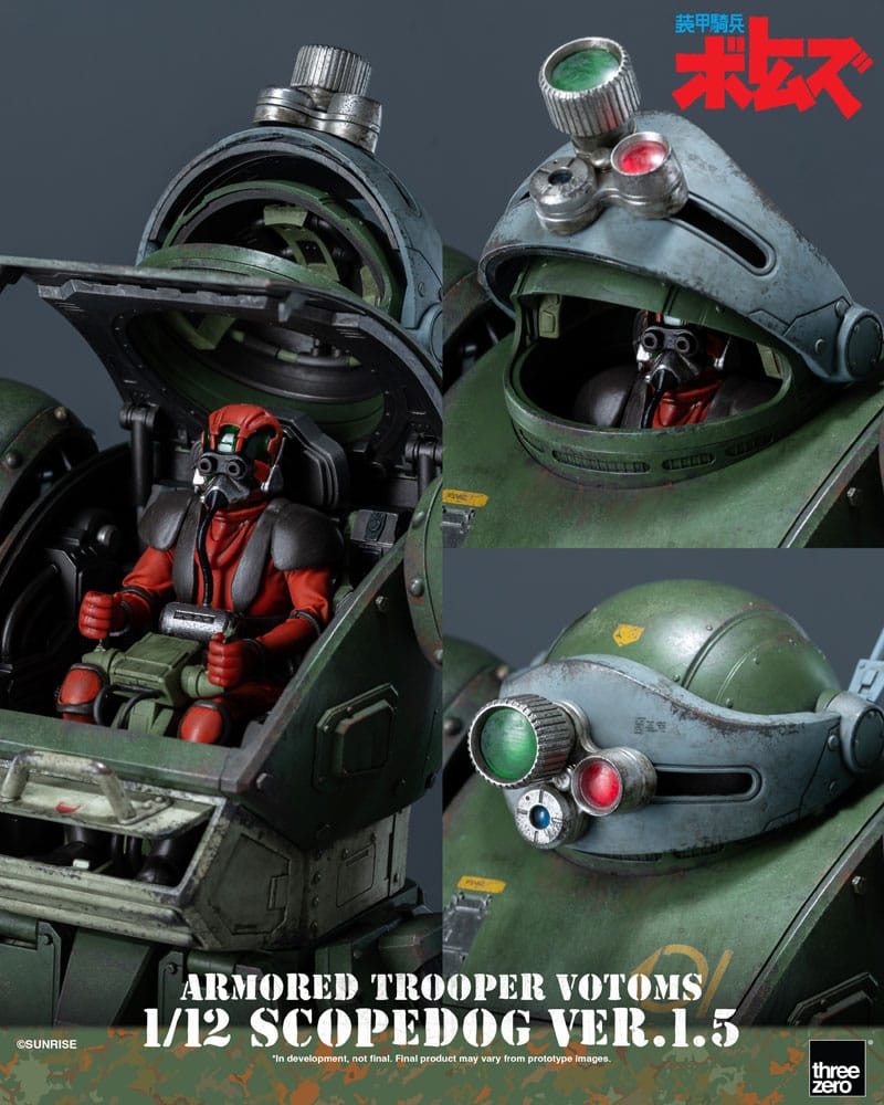 Armored Trooper Votoms - Scopedog Ver.1.5 1/12 Scale Figur – Bild 12