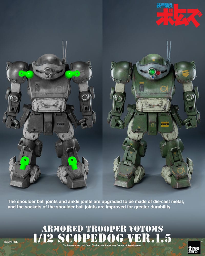 Armored Trooper Votoms - Scopedog Ver.1.5 1/12 Scale Figur – Bild 19