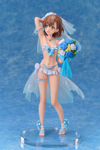To Aru Kagaku no Railgun - A Certain Scientific Railgun T PVC Statue 1/7 Mikoto Misaka Wedding Swimsuit Ver. – Bild 6