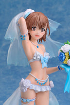 To Aru Kagaku no Railgun - A Certain Scientific Railgun T PVC Statue 1/7 Mikoto Misaka Wedding Swimsuit Ver. – Bild 8