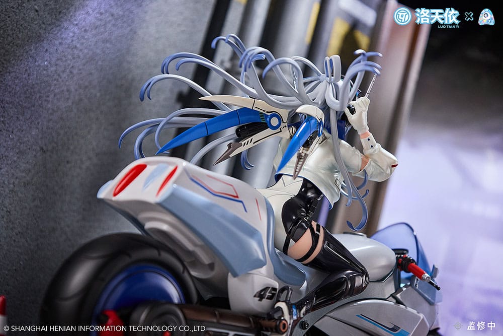 Luo Tianyi - Vsinger PVC Statue 1/7 Vsinger Luo Tianyi Retro-Future Storm Driver Ver. – Bild 8