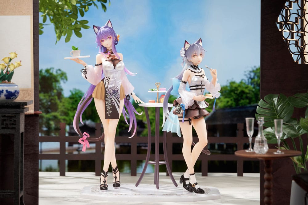 Luo Tianyi - VSinger Luo Tianyi & Mo Qingxian Statuen 1/7 2er-Pack Luo Tianyi & Mo Qingxian Tea Time Melody Ver. – Bild 12