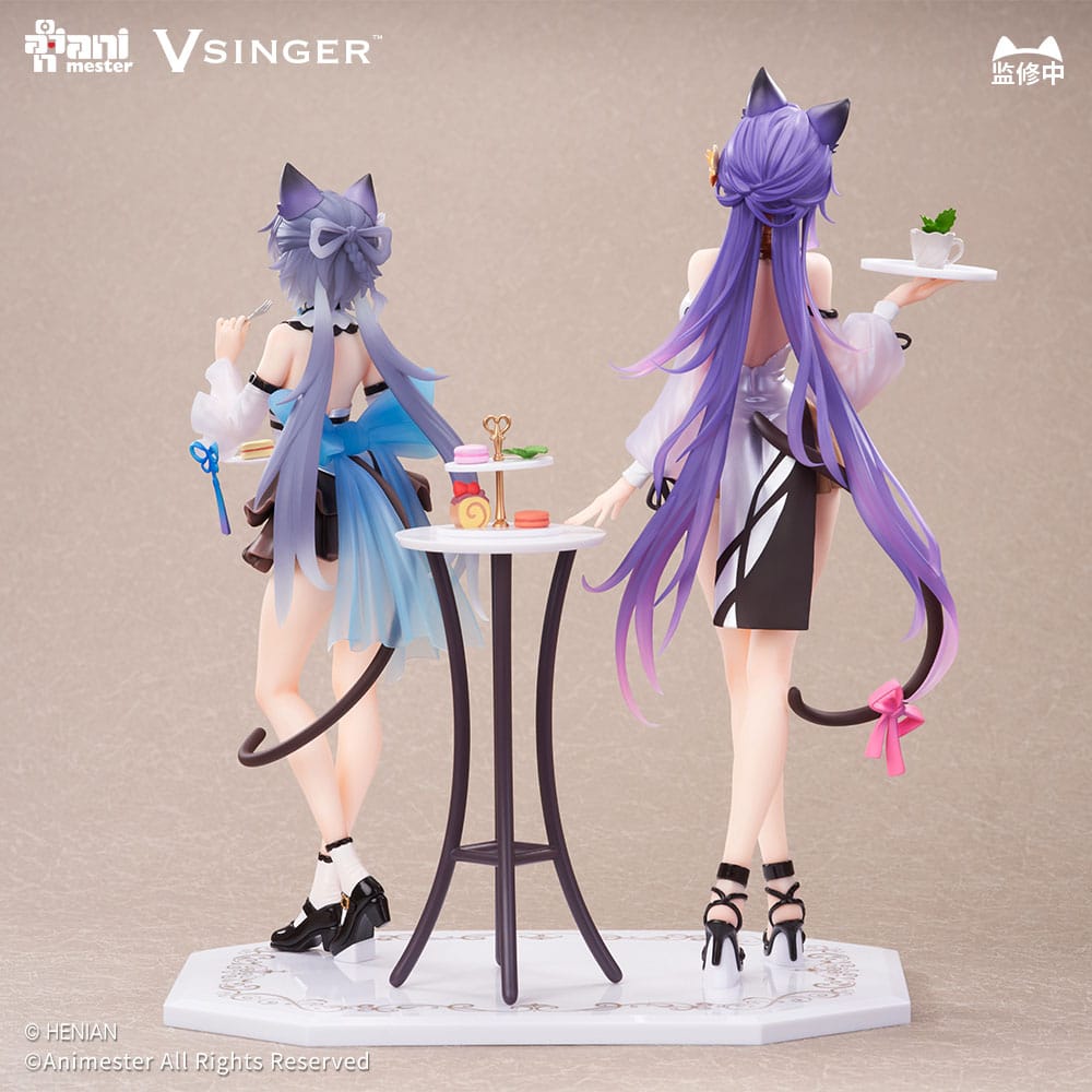 Luo Tianyi - VSinger Luo Tianyi & Mo Qingxian Statuen 1/7 2er-Pack Luo Tianyi & Mo Qingxian Tea Time Melody Ver. – Bild 14
