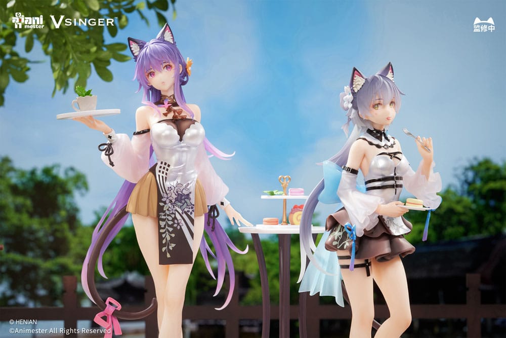 Luo Tianyi - VSinger Luo Tianyi & Mo Qingxian Statuen 1/7 2er-Pack Luo Tianyi & Mo Qingxian Tea Time Melody Ver. – Bild 16