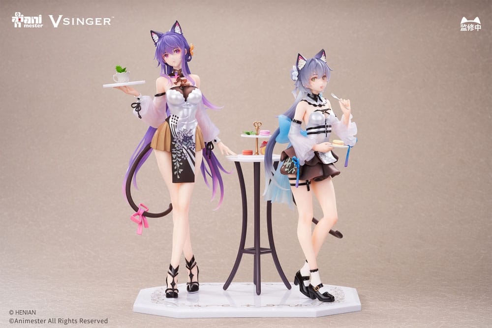 Luo Tianyi - VSinger Luo Tianyi & Mo Qingxian Statuen 1/7 2er-Pack Luo Tianyi & Mo Qingxian Tea Time Melody Ver. – Bild 3