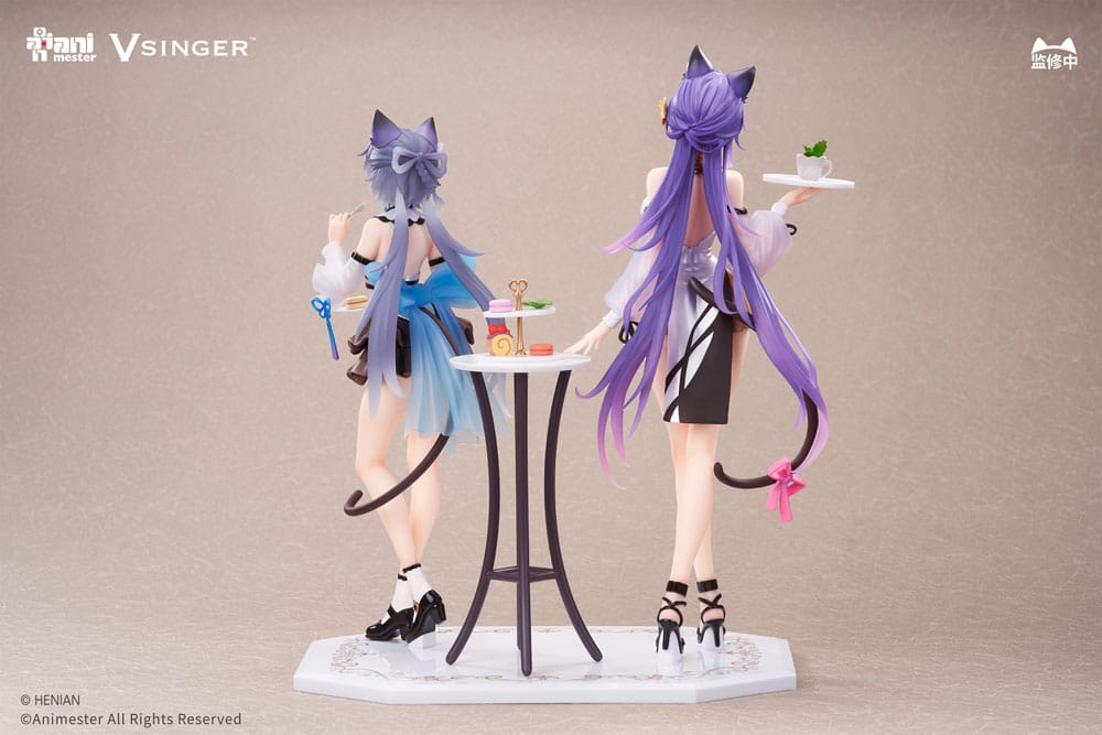 Luo Tianyi - VSinger Luo Tianyi & Mo Qingxian Statuen 1/7 2er-Pack Luo Tianyi & Mo Qingxian Tea Time Melody Ver. – Bild 4