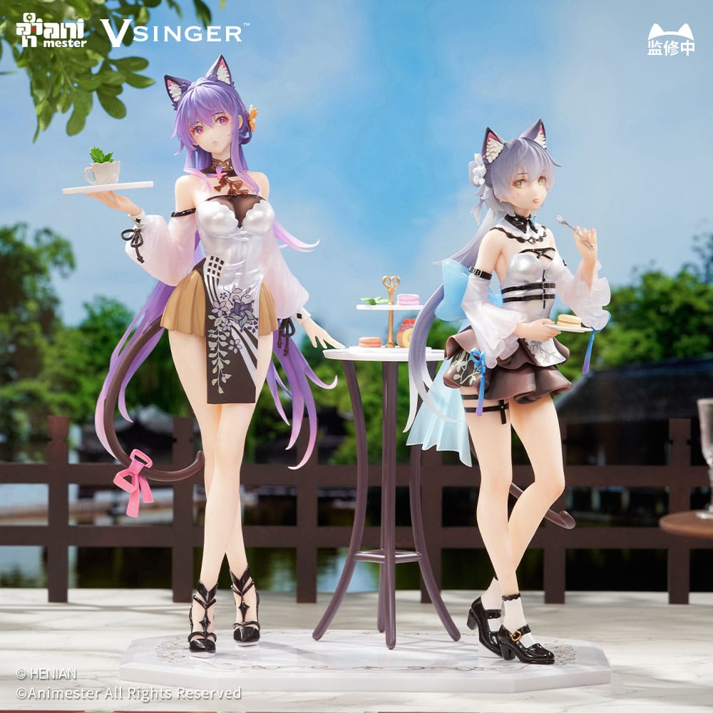Luo Tianyi - VSinger Luo Tianyi & Mo Qingxian Statuen 1/7 2er-Pack Luo Tianyi & Mo Qingxian Tea Time Melody Ver. – Bild 8
