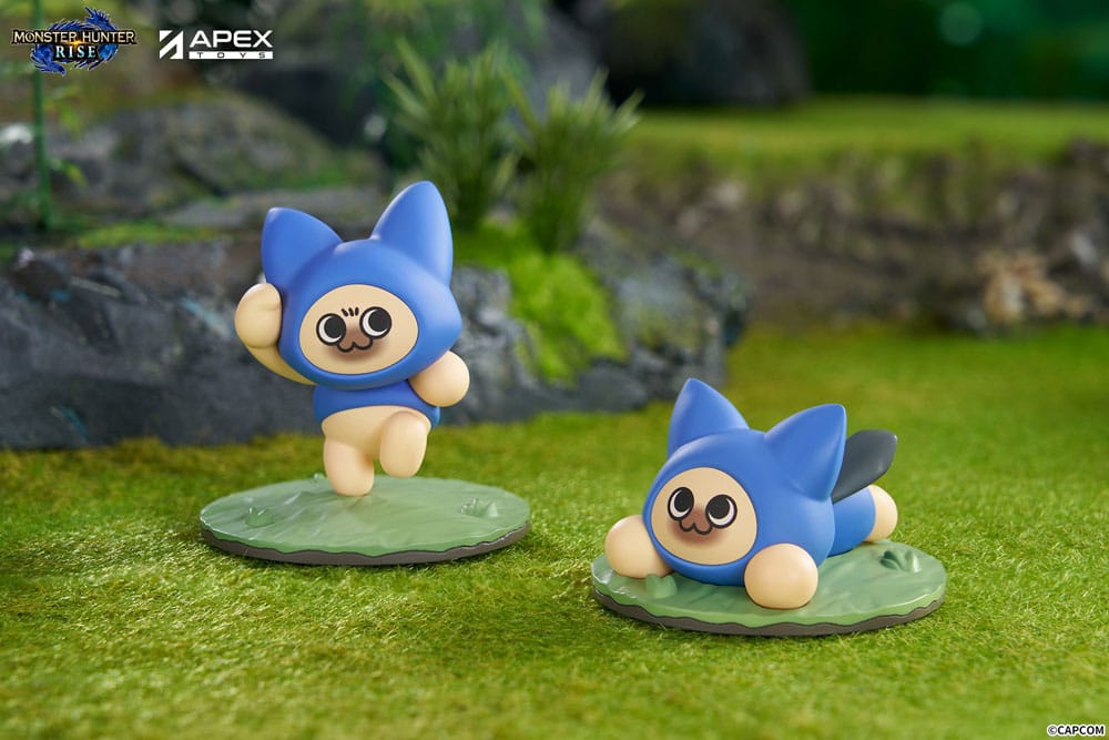 Monster Hunter - Rise Sammelfiguren 6er-Pack Felyne Cat Figur – Bild 16