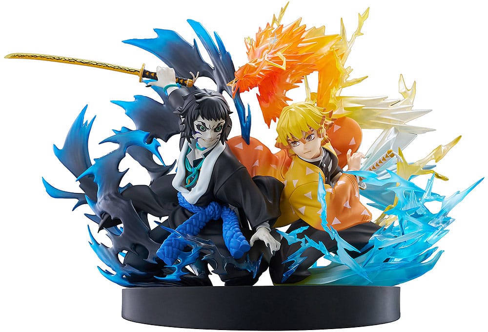 Demon Slayer: Kimetsu no Yaiba - Zenitsu Agatsuma & Kaigaku Statue – Bild 1