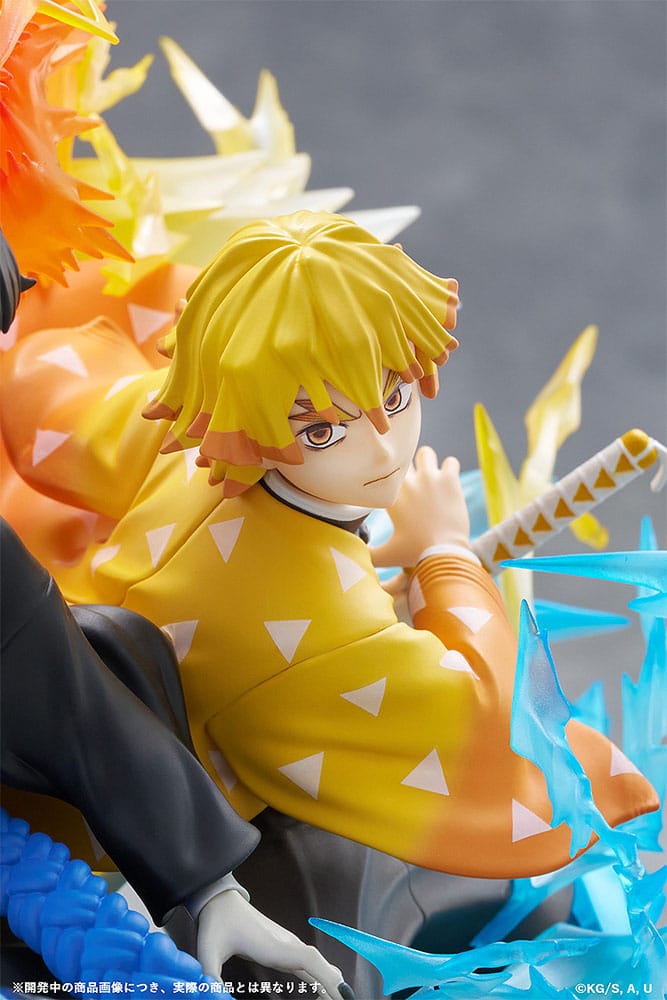 Demon Slayer: Kimetsu no Yaiba - Zenitsu Agatsuma & Kaigaku Statue – Bild 15