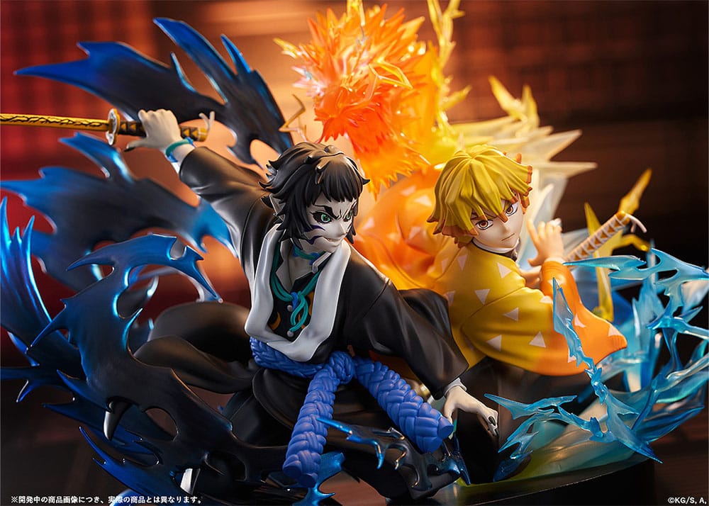 Demon Slayer: Kimetsu no Yaiba - Zenitsu Agatsuma & Kaigaku Statue – Bild 19
