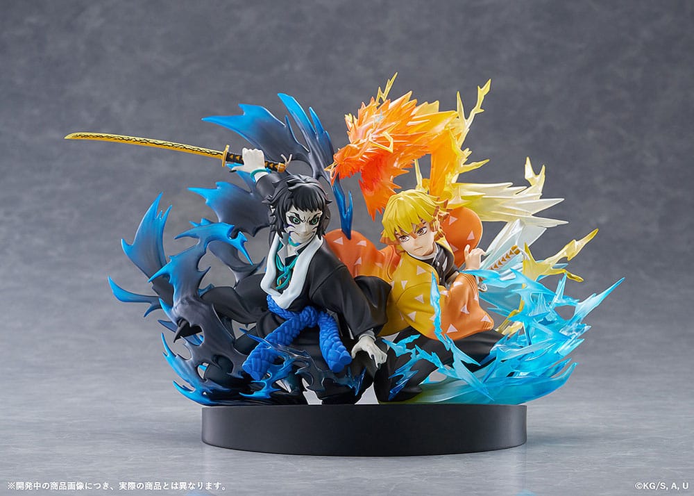Demon Slayer: Kimetsu no Yaiba - Zenitsu Agatsuma & Kaigaku Statue – Bild 2