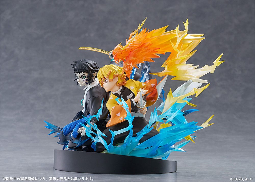 Demon Slayer: Kimetsu no Yaiba - Zenitsu Agatsuma & Kaigaku Statue – Bild 3