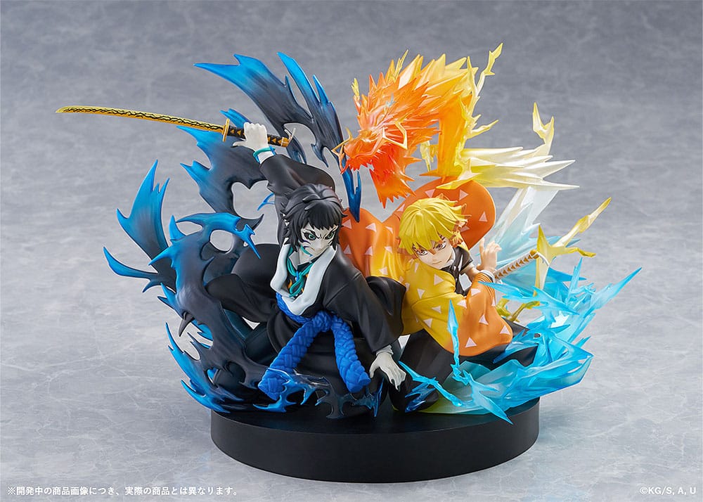 Demon Slayer: Kimetsu no Yaiba - Zenitsu Agatsuma & Kaigaku Statue – Bild 7