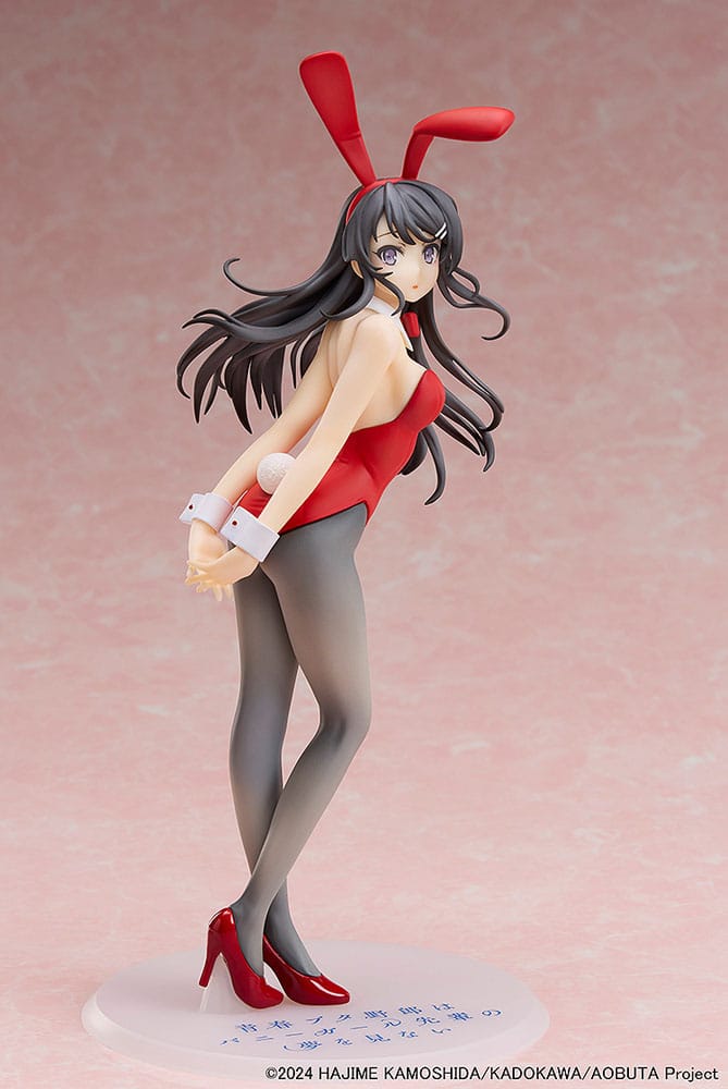 Rascal Does Not Dream of Bunny Girl Senpai - Mai Sakurajima Red 1/7 Scale - Bunny Girl Ver. – Bild 2