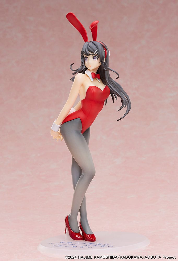 Rascal Does Not Dream of Bunny Girl Senpai - Mai Sakurajima Red 1/7 Scale - Bunny Girl Ver. – Bild 4
