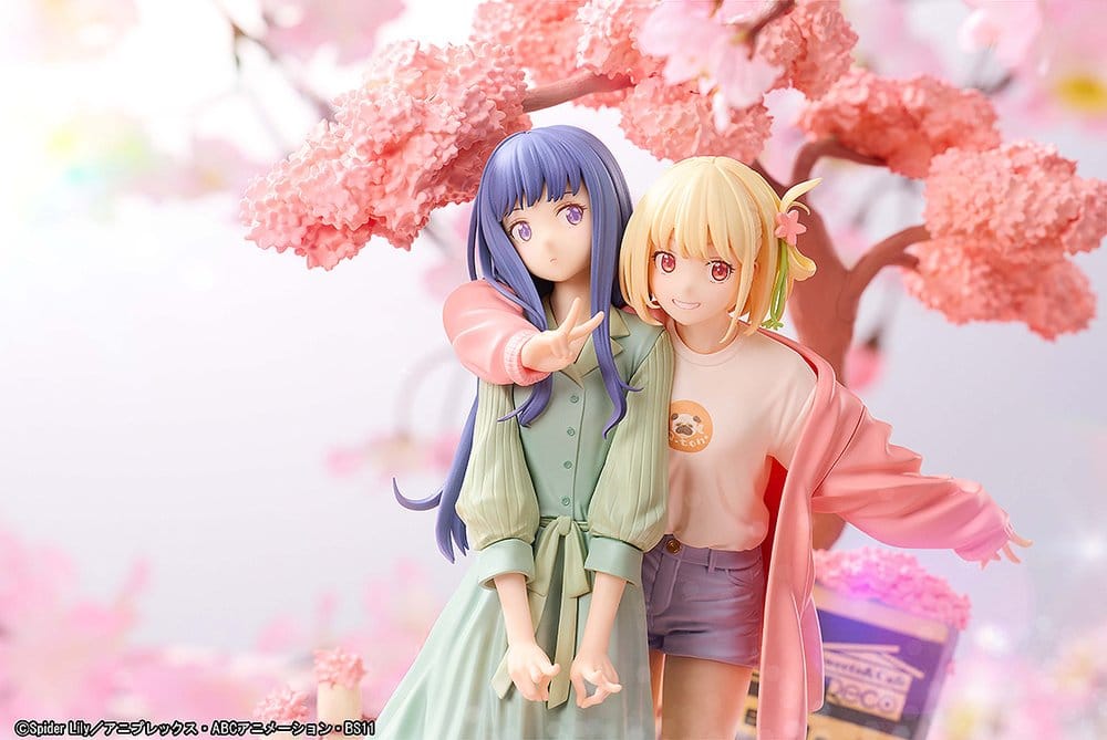 Lycoris Recoil - PVC Figuren 2er-Pack Chisato Nishikigi & Takina Inoue Spring Ver. Figur – Bild 10