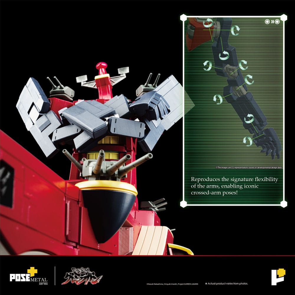 Tengen Toppa Gurren Lagann - Dai-Gurren - POSE+METAL series – Bild 13